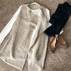 Sleeveless Cardigan, Gorgeous detail!